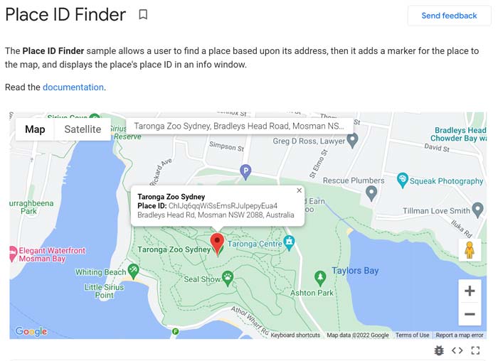 Google Place ID Finder Tool